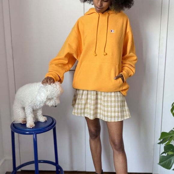 PRICE FIRM!!!!! UO. Champion EXCL LIM ED REVERSE WEAVE M Orange - Picture 7 of 8